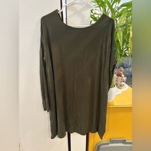 Cherish Olive Long Sleeve Tee